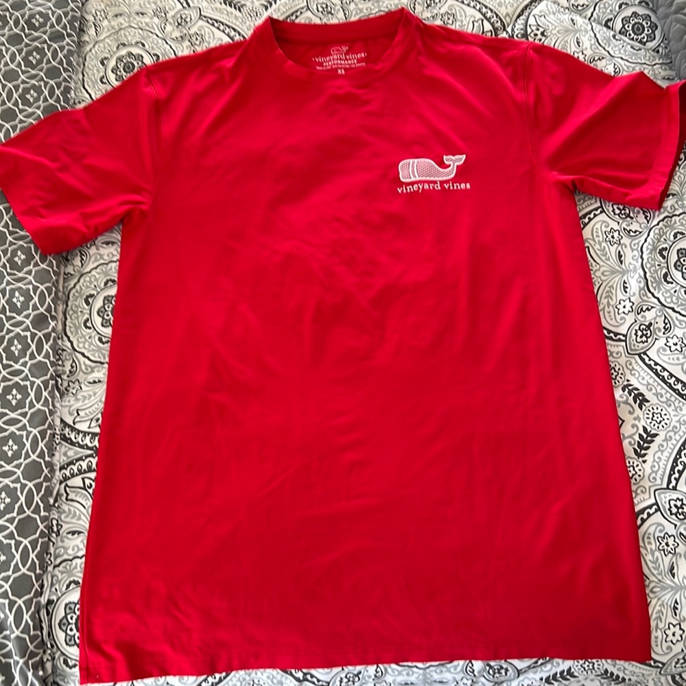 NWOT - Vineyard Vines Performance red shirt.